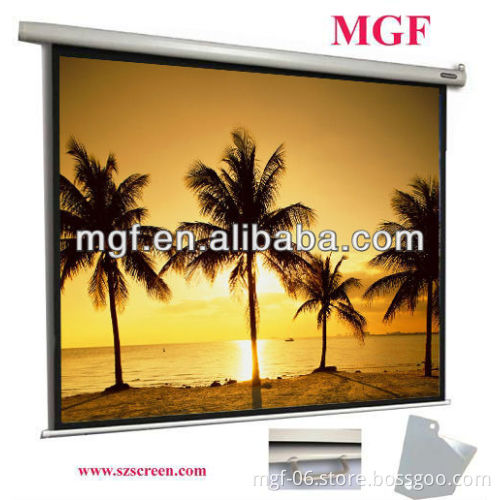 4:3 150'' Manual Wall Mount Projector Screen with SRC optional